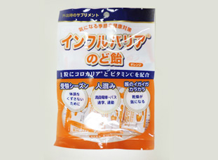 インフルバリアのど飴